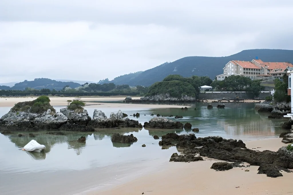 Beach of Isla. Cantabria