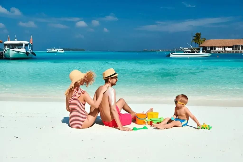 maldives family trip