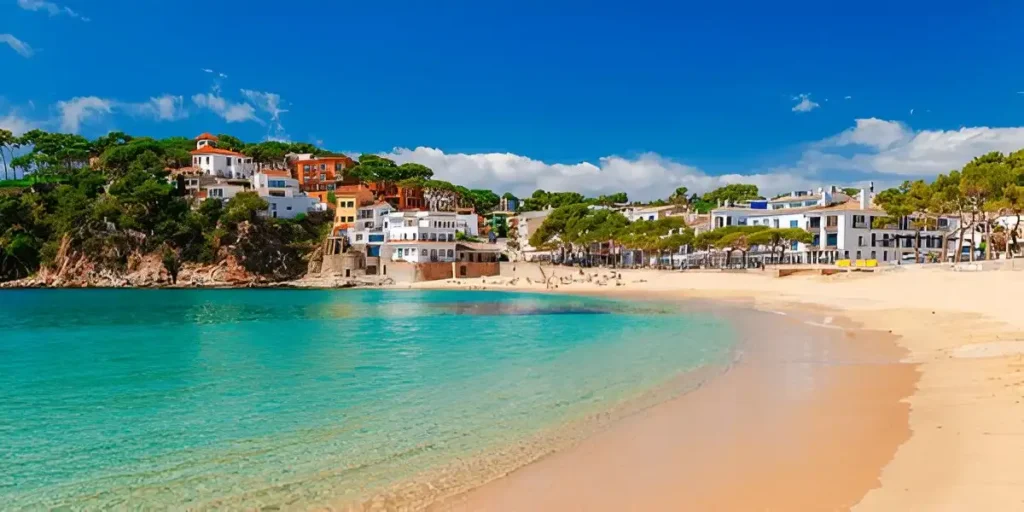 Less Touristy Beach Towns in Spain, Llafranc Catalonia, Barcelona, Spain.